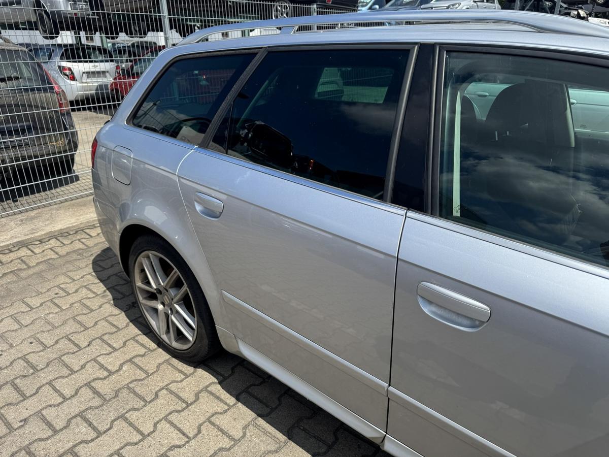 Seat Exeo original T&uuml;r hinten rechts LS7Y Lunasilber Kombi Rohbau Bj.2010